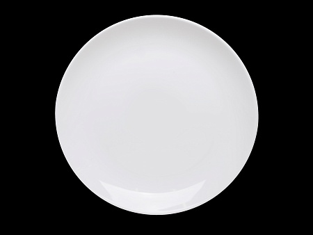 Блюдо 305 мм без полей усиленный край Royal White /3/18/